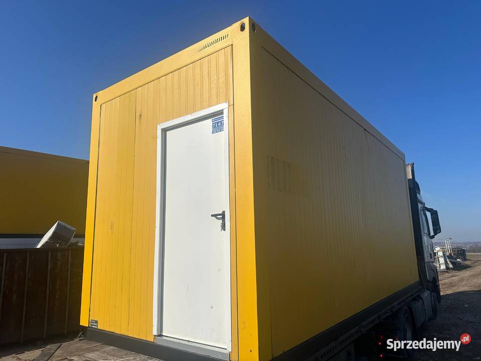 KONTENER BIUROWY SOCJALNY SZATNIA 256 Wrocław