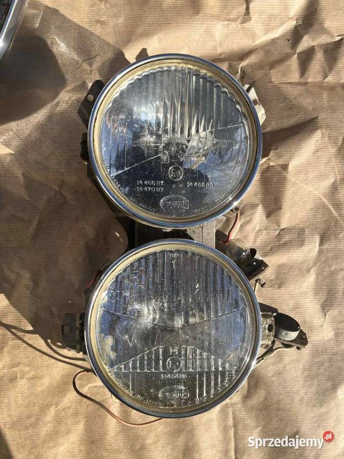 Mercedes W108 W109 lampa reflektor HELLA przód Lampy przednie Lublin