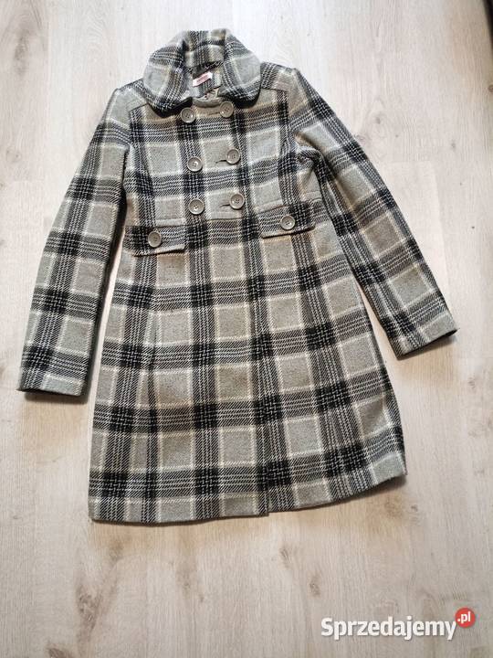 Popielaty płaszcz wiosenno jesienny firmy Orsay Kurtki i płaszcze Bochnia