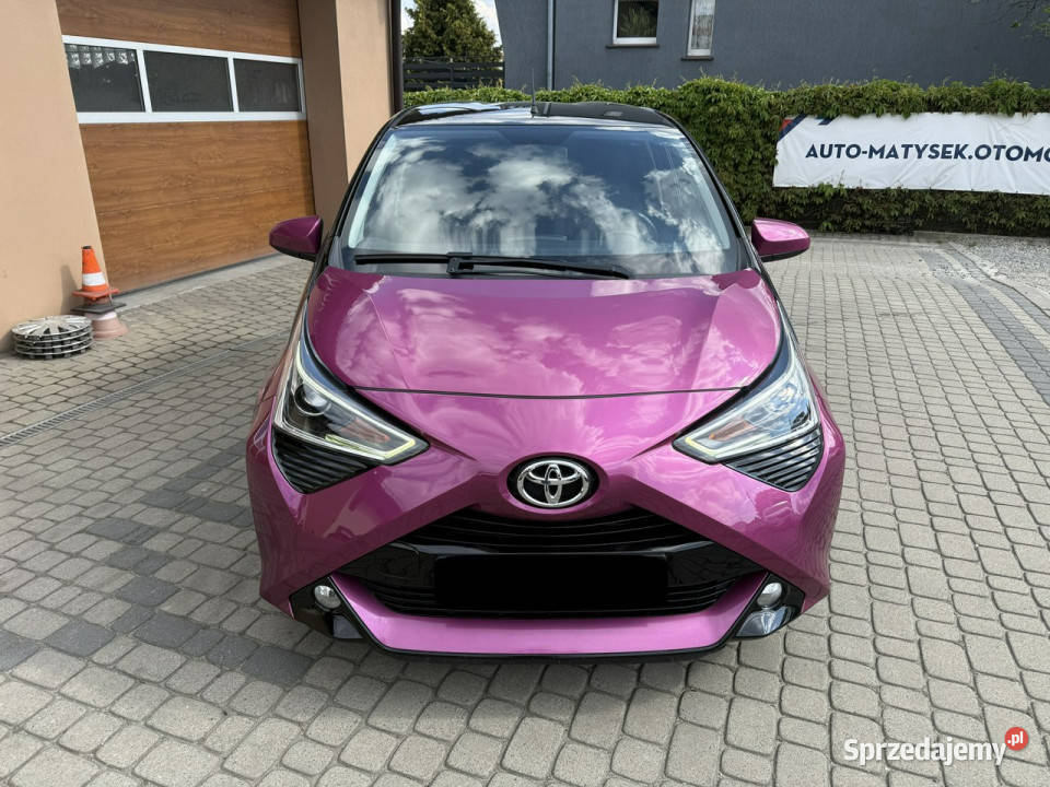 Toyota Aygo 10 72 Klima Kamera CarPlay II 2014 Aygo śląskie Orzech