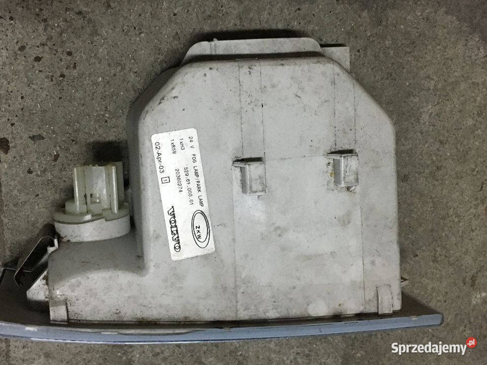Halogen Volvo FH FM 20360274 Prawy Oryginał Maszewo