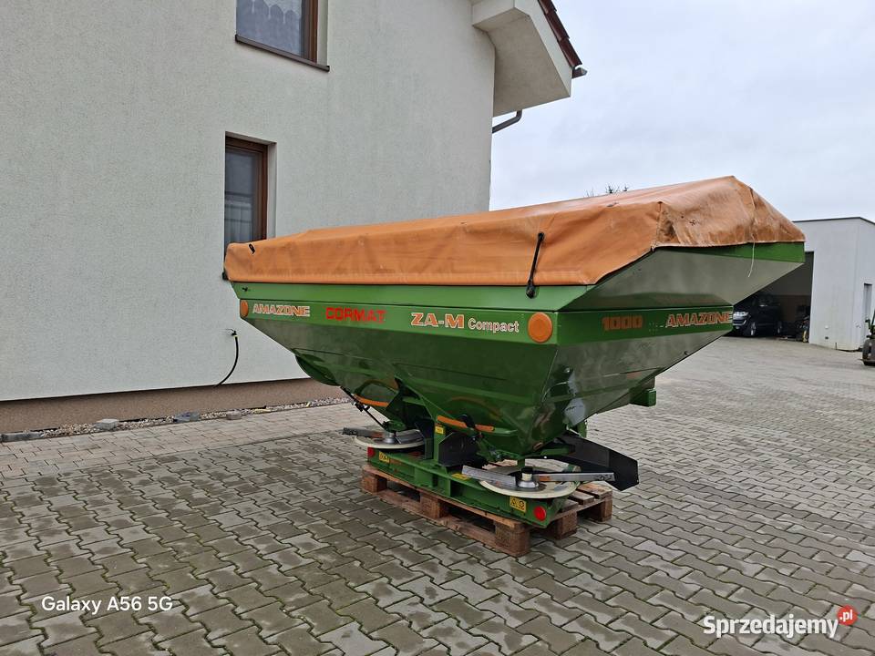 Rozsiewacz nawozu Amazone zam compact 1500 ladny Września