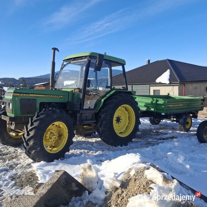 Zetor 7340 turbo John Deer 2400 Lipnica Wielka