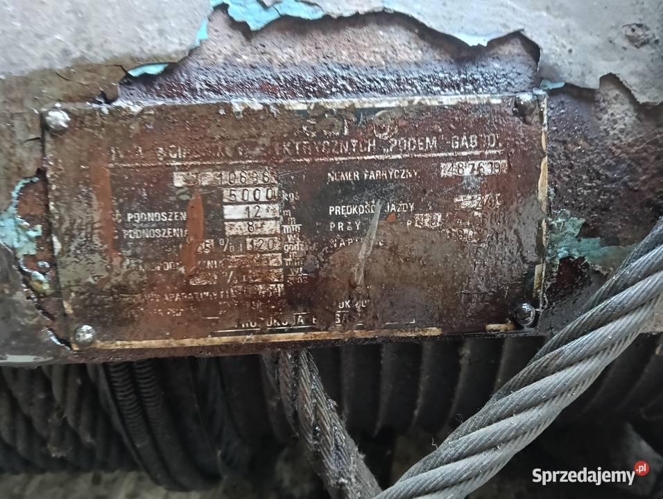 Wciągarka linowa BALKANCAR 5 t Kotlin