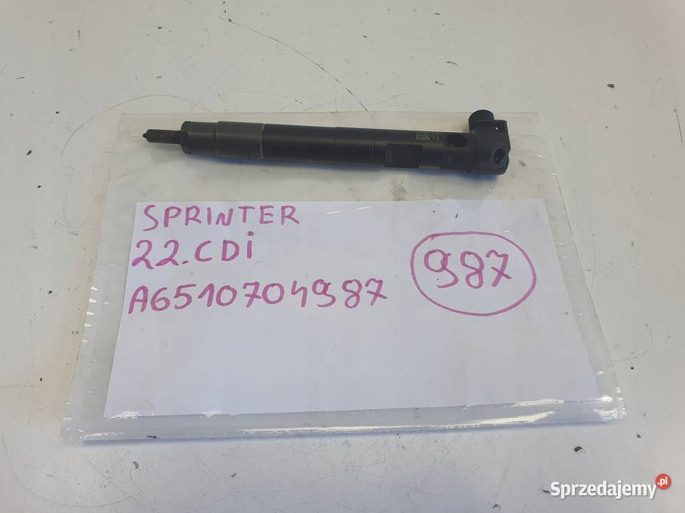 WTRYSKIWACZ Mercedes Sprinter 906 22 CDI wtrysk lubelskie Chełm