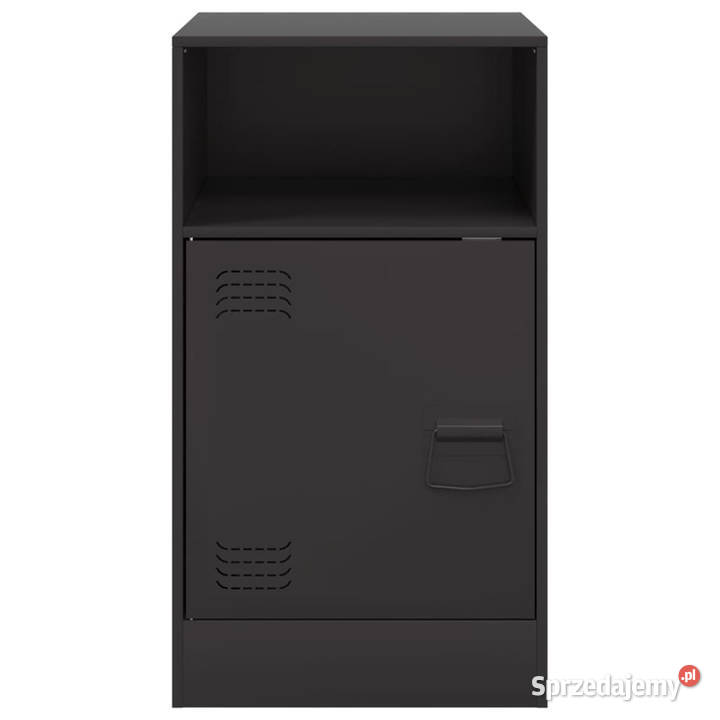 Szafka nocna czarna 345x39x62 stal WM841763 Warszawa