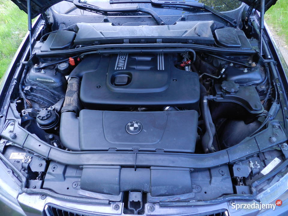 BMW 3 E90 320d 2005r 163 Klima Sprowadzony manualna Seria 3 Gryfów Śląski