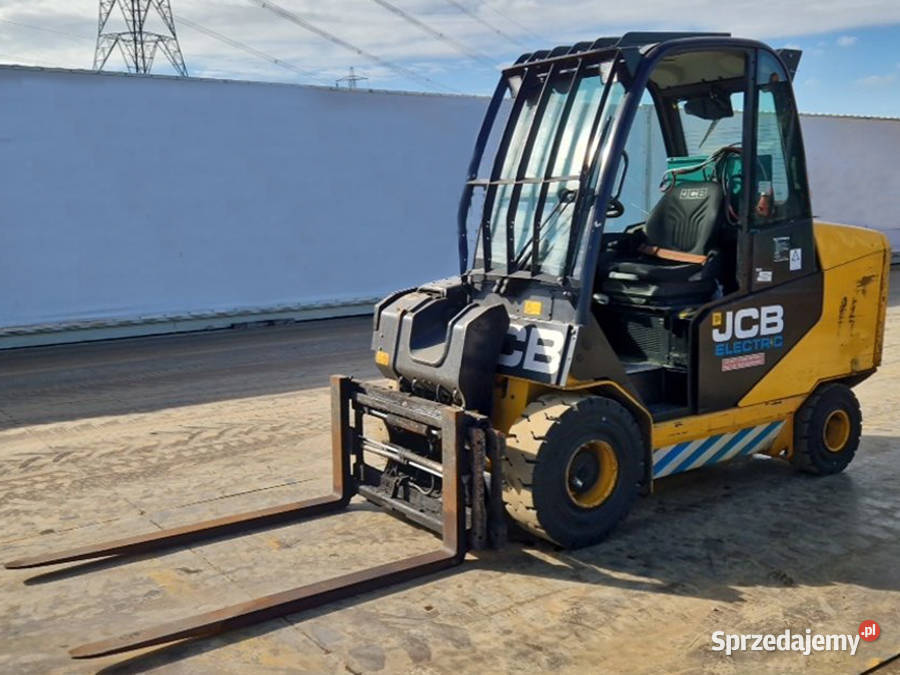 Wózek widłowy elektryczny JCB 3019E 3 tony Kęty