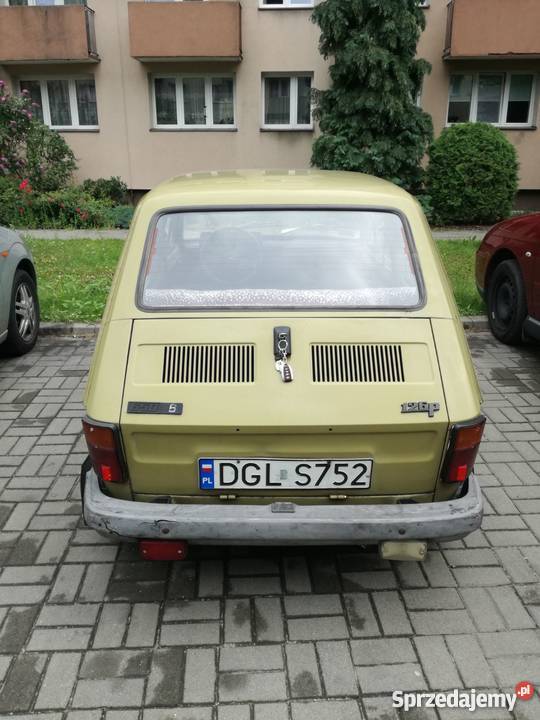 Fiat 126p 1988 Oryginał dolnośląskie Głogów