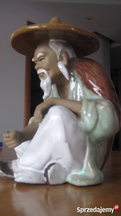 Mnich tybetański figurka do palenia kadzidła Dom i Ogród Warszawa