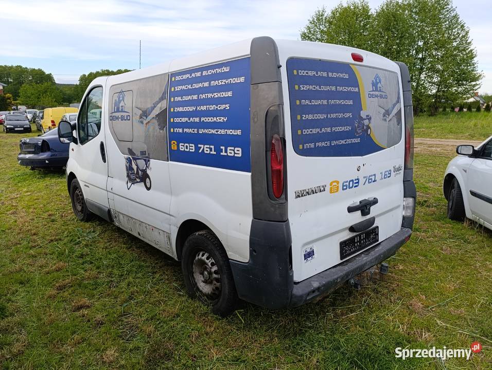 Sprzedam dwa busy Renault Trafic i Opel Vivaro Trafic Tuliszków sprzedam