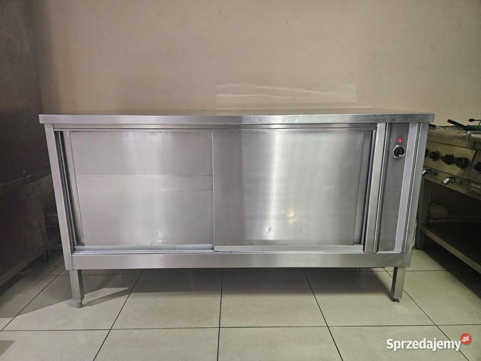 Stół grzewczy z przesuwnymi drzwiami przelotowy Gastronomia Pszczyna