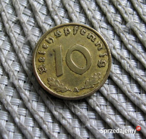 Niemcy 10 Reichspfennig 1938r A Numizmatyka Kalisz