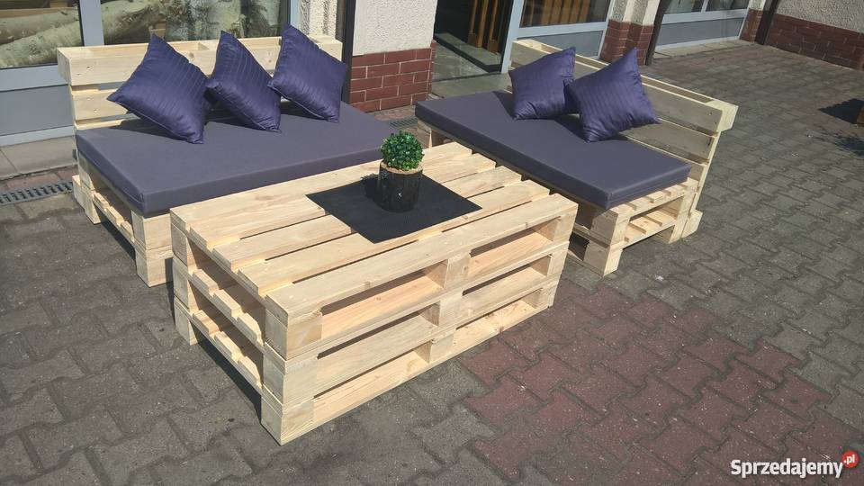 meble ogrodowe z palet