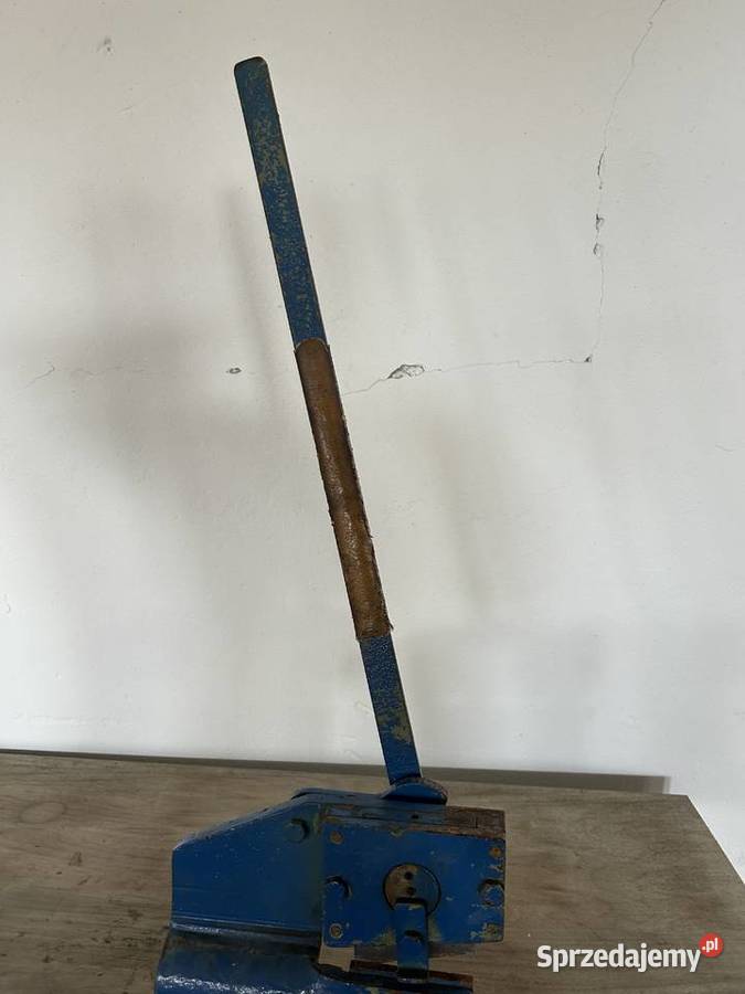 Nożyce do blachy gilotyna ddr