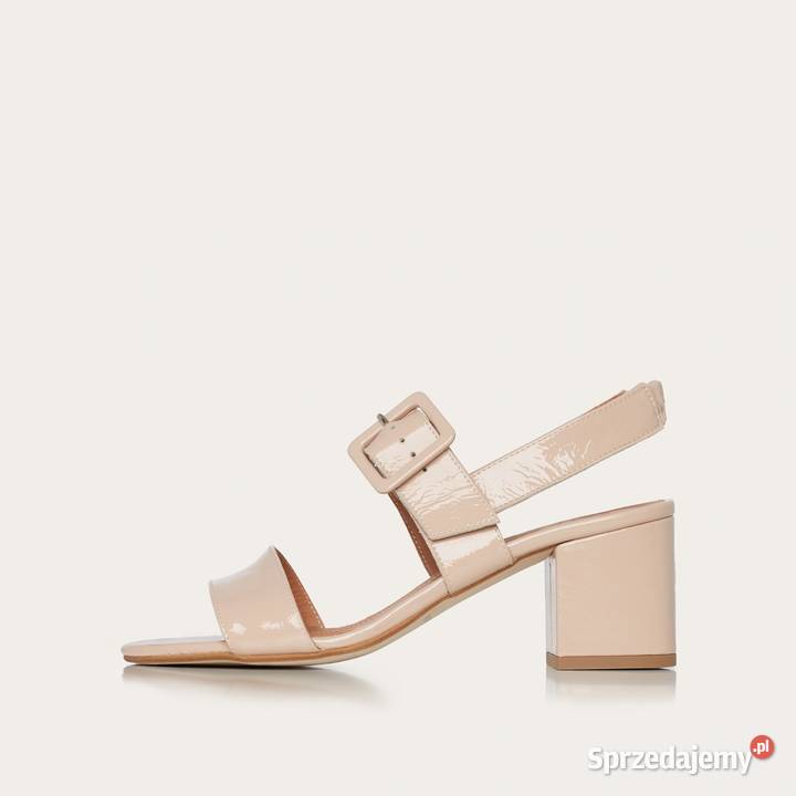 Rehava Balagan sandały damskie ratanowy połysk skóra Bielany Wrocławskie