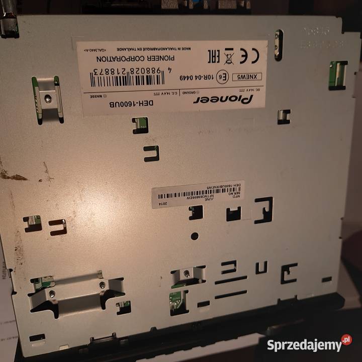 Radio Pioneer cd mp3 aux usb stan