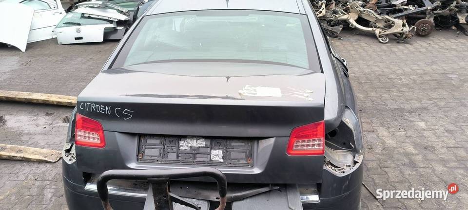 KLAPA CITROEN C5 Pozostałe Lipno