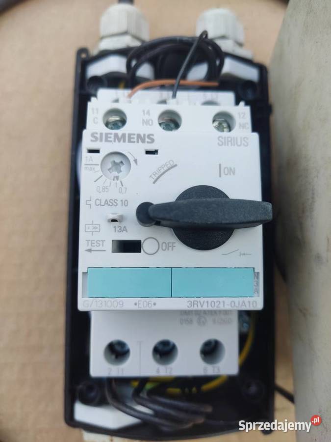 Wyłącznik silnikowy w obudowie natynkowej IP55 Elektronika Kotlin sprzedam