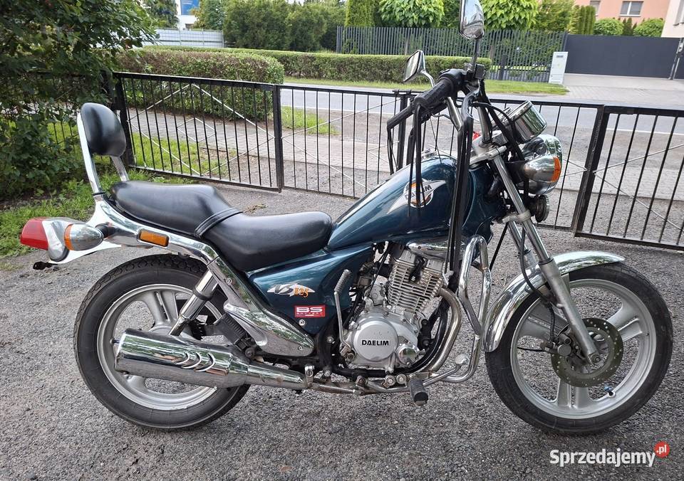 Motocykl Daelim vs 125 14605km wielkopolskie Jarocin sprzedam