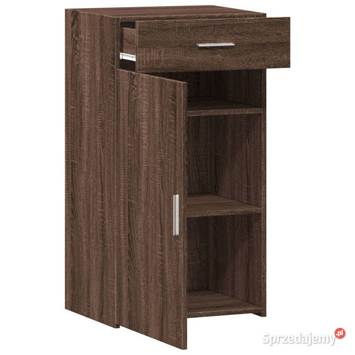 Szafka brązowy dąb 50x425x93 materiał Warszawa