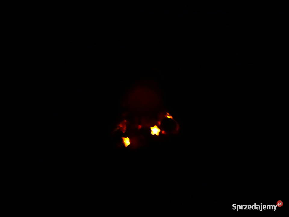 Zimowa figurka lampion porcelanowy dekoracja Biłgoraj