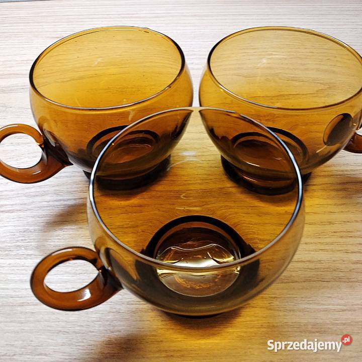 szkło kolorowe PRL małopolskie Bukowno