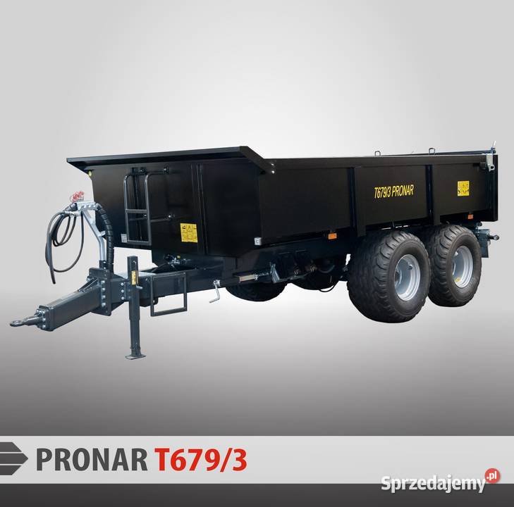 Przyczep PRONAR budowlana skorupowa kamieniarka łódzkie Łowicz