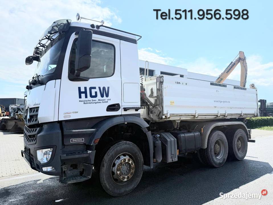 Mercedes 2 osiowa wywrotka 4x2 Rok produkcji 2015 Warszawa