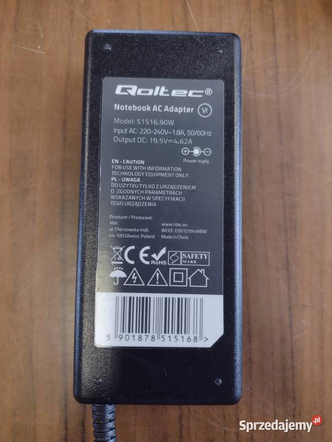 Zasilacz Qoltec 90W zamiennik Stargard