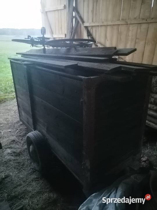 przyczepa przyczepka dwukołówka bryczka podkarpackie Jeżowe