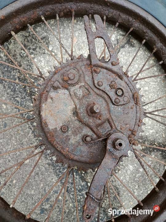 PStare tylnie koło do zabytkowego motocykla 19 Ruda Śląska