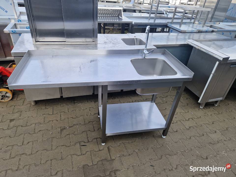 Zlew Gastronomiczny Z Miejscem na Zmywarkę Ostrów Wielkopolski