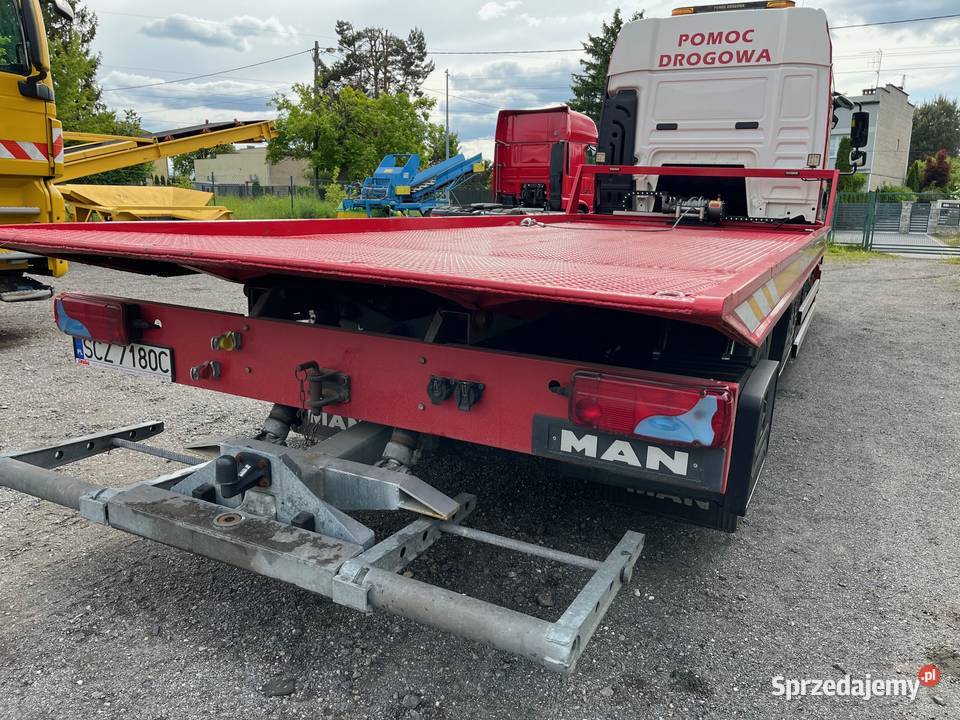 MAN TGL 12250 Pomoc drogowa płyta 5800kg Częstochowa