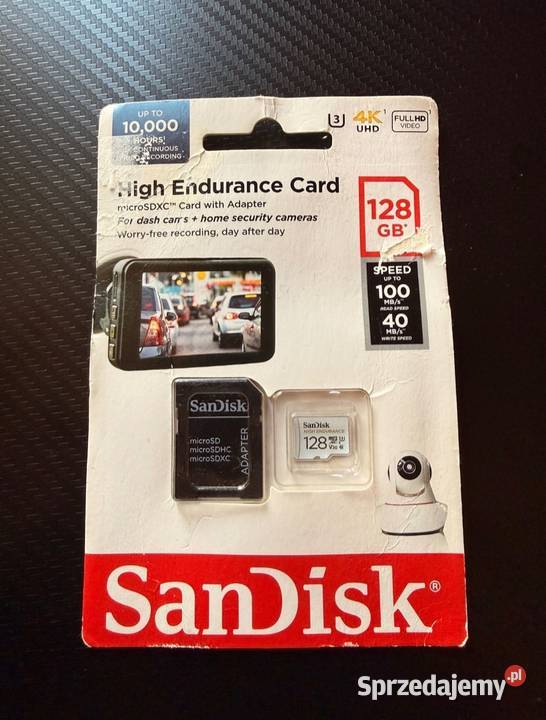 Karta pamięci MicroSD SanDisk High Endurance lubelskie Biała Podlaska