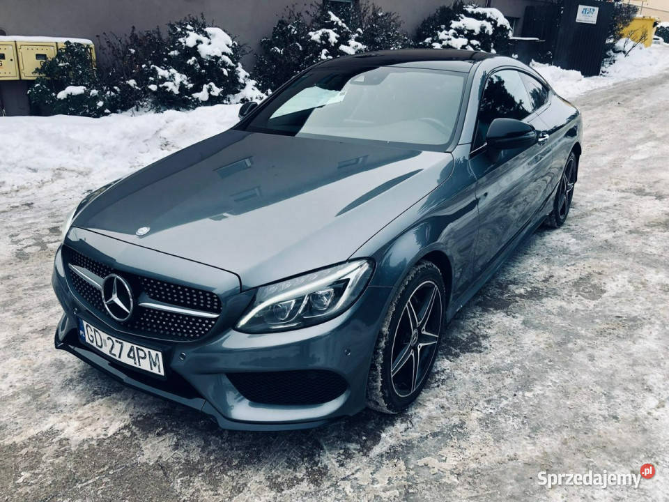 Mercedes C 200 Polski Salon bezwypadkowy W205 kamera cofania