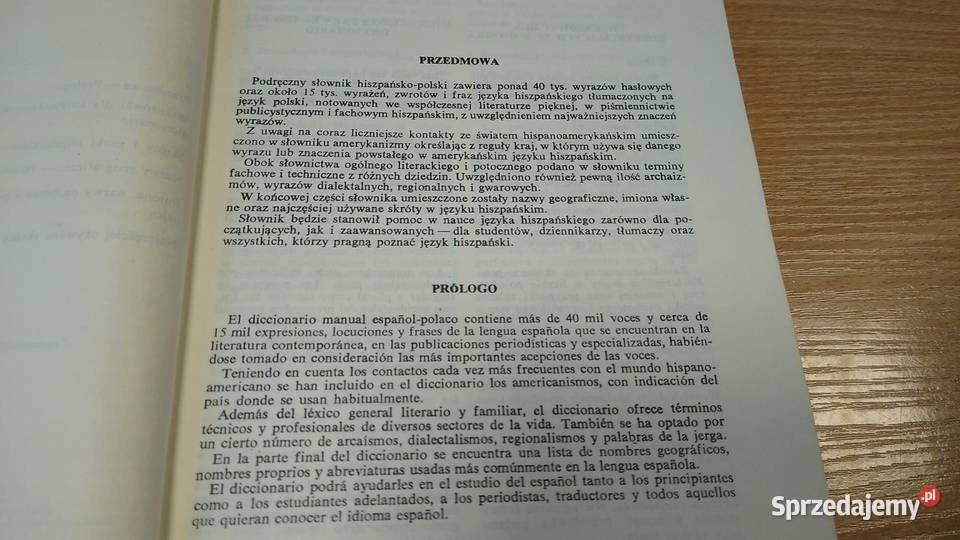 Podręczny słownik hiszpańskopolski Stanisław Gdańsk