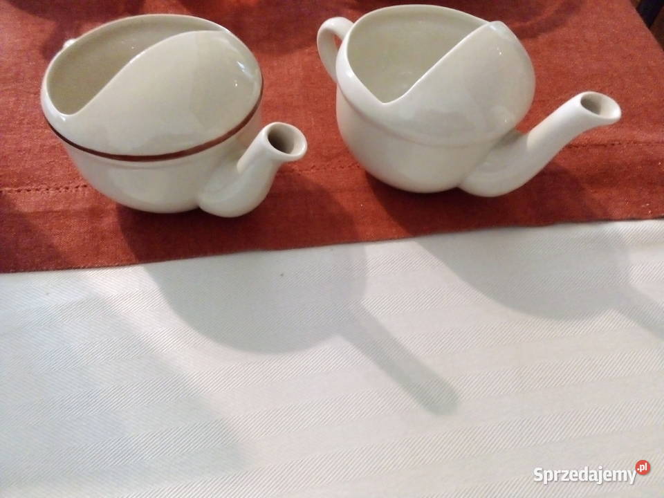 Imbryki porcelanowe ciekawy nietypowy kształt Łódź