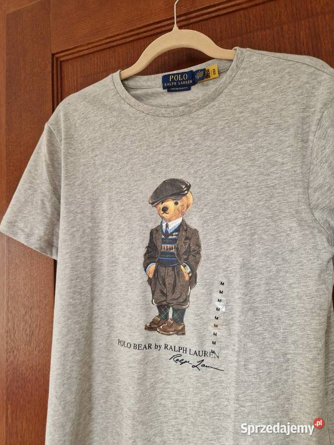 Nowa szara koszulka tshirt Ralph Lauren Polo sprzedam
