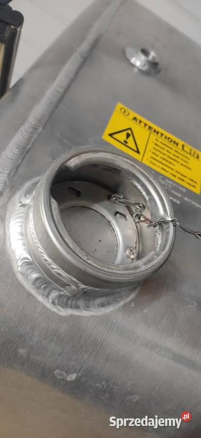 Zbiornik paliwa duży 480l aluminium nowy Starkop