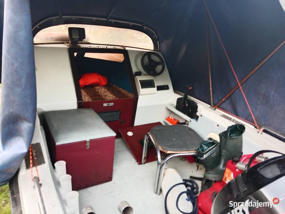 ŁÓDŹ KABINOWA Z SILNIKIEM MERKURY 99 4SUW I