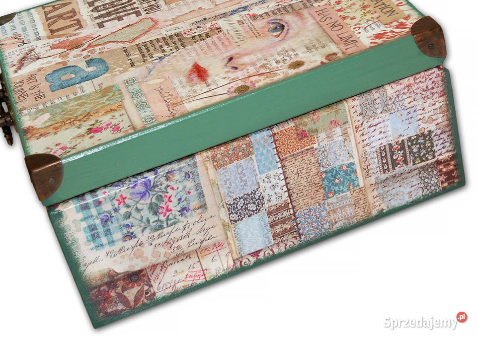 SZKATUŁKA pudełko drewniane DREAM LOVE ART 20x20 Bydgoszcz