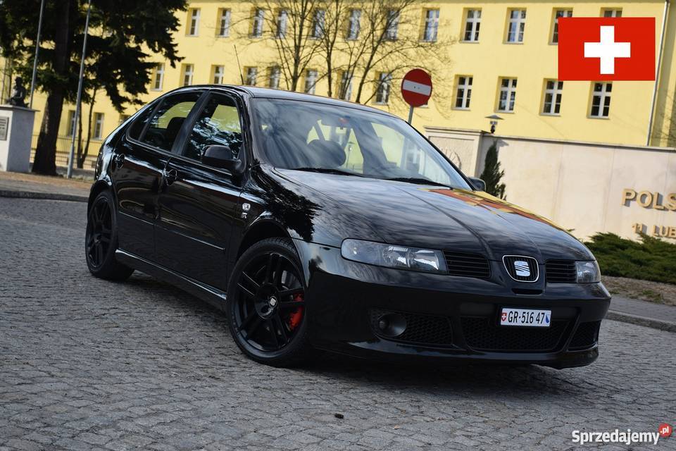Seat Leon CupraR 210 18T Recaro ASO Szwajcaria aluminiowe felgi