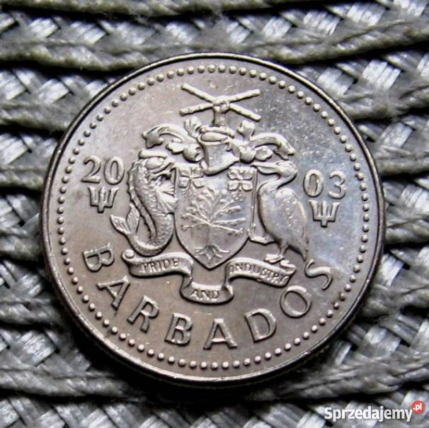 Barbados 25 Cent 2003r Kalisz