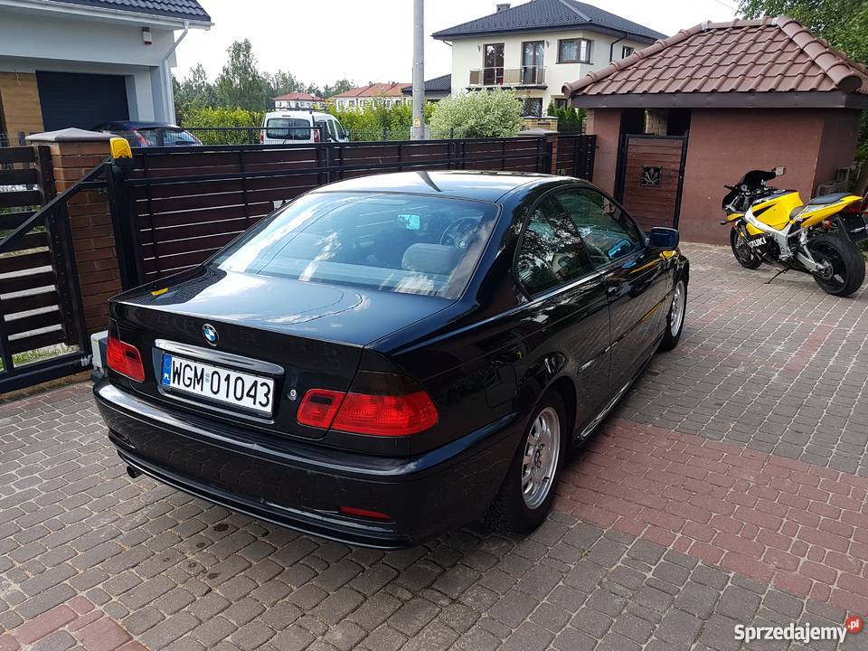 BMW E46 Coupe Czarna Perełka z Gazem benzyna+LPG Seria 3 Warszawa