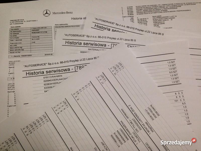 MercedesBenz CKlasa W203 C200CDI Automat Sedan Rok produkcji 2005 C-klasa Wrocław