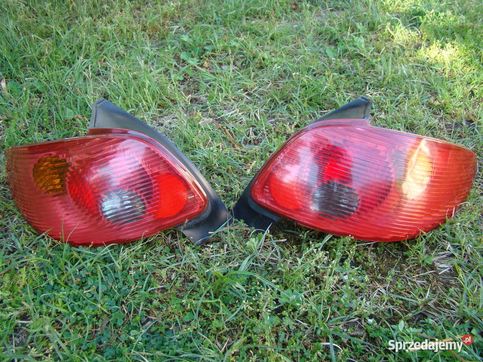 lampy lampa tył tylna tylnia peugeot 206 FL Korzeńsko sprzedam
