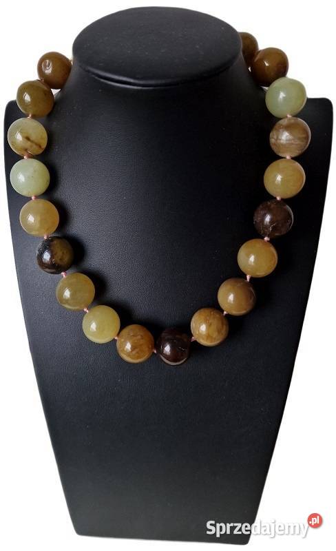 TURMALIN NATURALNY NASZYJNIK ETNO ART SYBERIA Częstochowa sprzedam