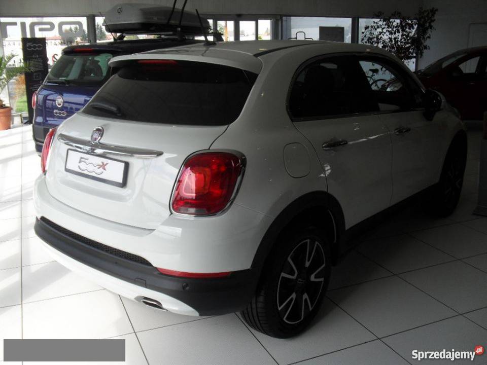Fiat 500x bialy centralny zamek Legnica