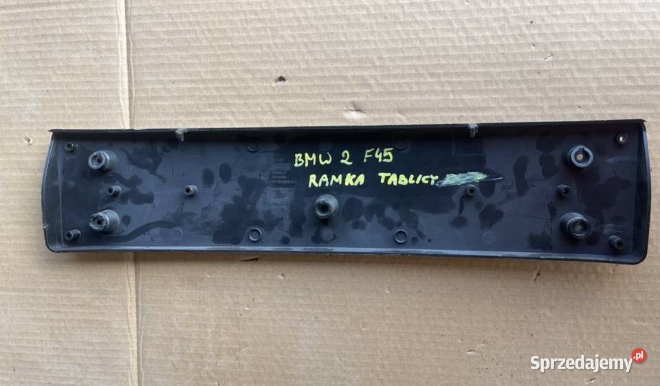 BMW II F45 F46 RAMKA MOCOWANIE TABLICY Międzychód
